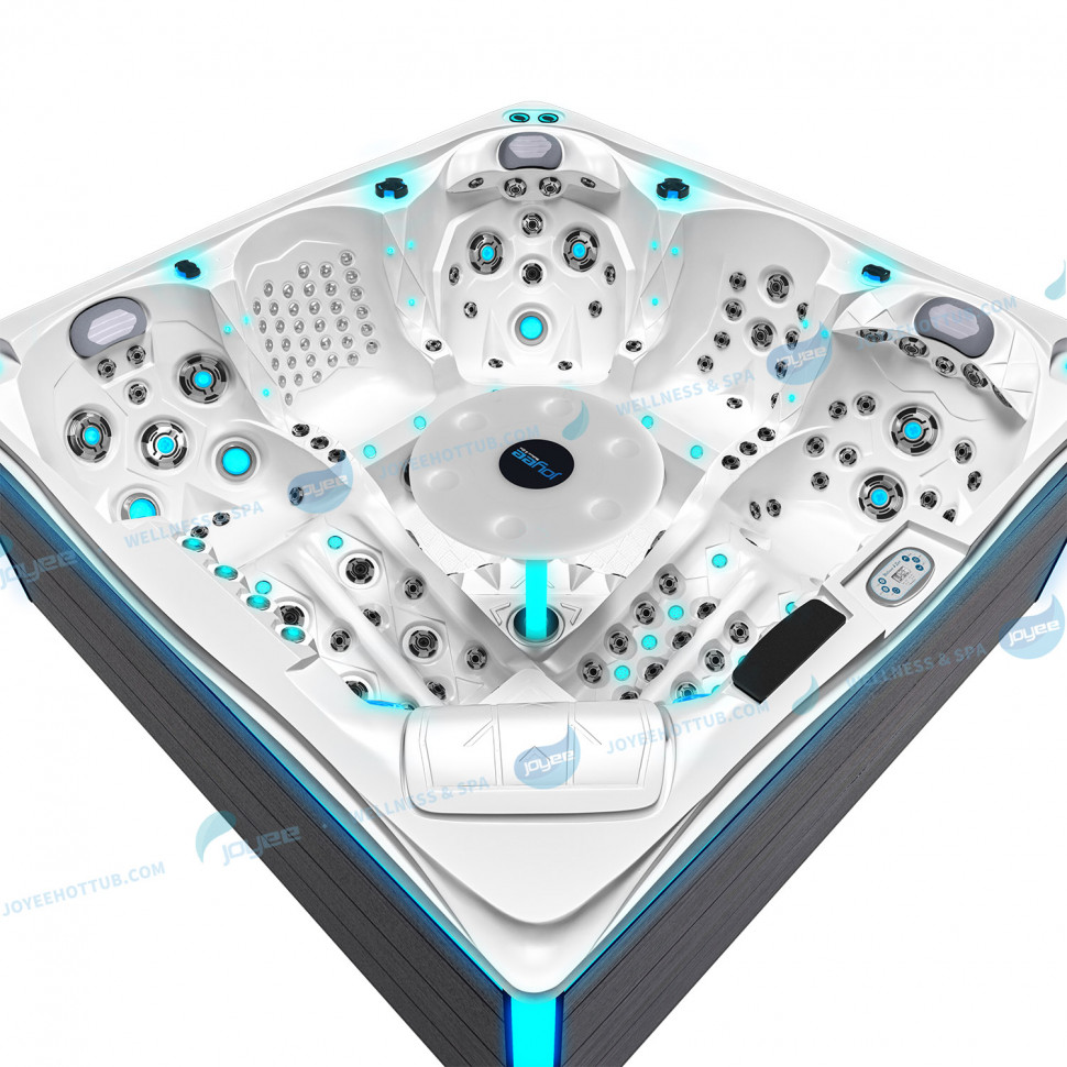 Гидромассажный СПА бассейн Joyee SPA California (рис.5) Гидромассажный СПА бассейн Joyee SPA California (рис.5)