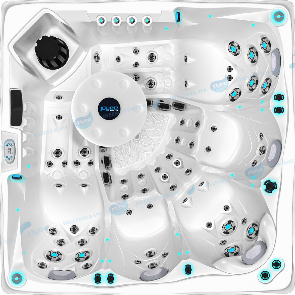 Гидромассажный СПА бассейн Joyee SPA Lincoln-R (рис.1)